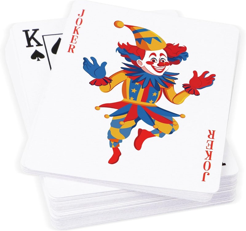 Timenued Playing Cards 2 Pack,Deck of Cards,Fun Cards Game for Adults,Poker Cards Professional,Standard Playing Cards Set,Suitable for Game Night,Various Party Games (Green/Orange) - Image 4